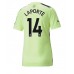 Billige Manchester City Aymeric Laporte #14 Tredjetrøye Dame 2022-23 Kortermet